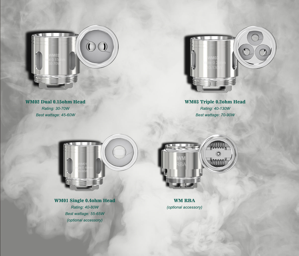 WISMEC GNOME Sub Ohm Tank Replacement Coils 5PCS-PACK