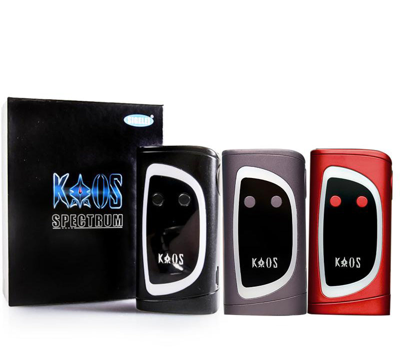 Kaos Vape Mod Clearance sale Sigelei Kaos Spectrum 230W Box Mod online cheap now Kaos Vape Mod Clearance sale Sigelei Kaos Spectrum 230W Box Mod online cheap now