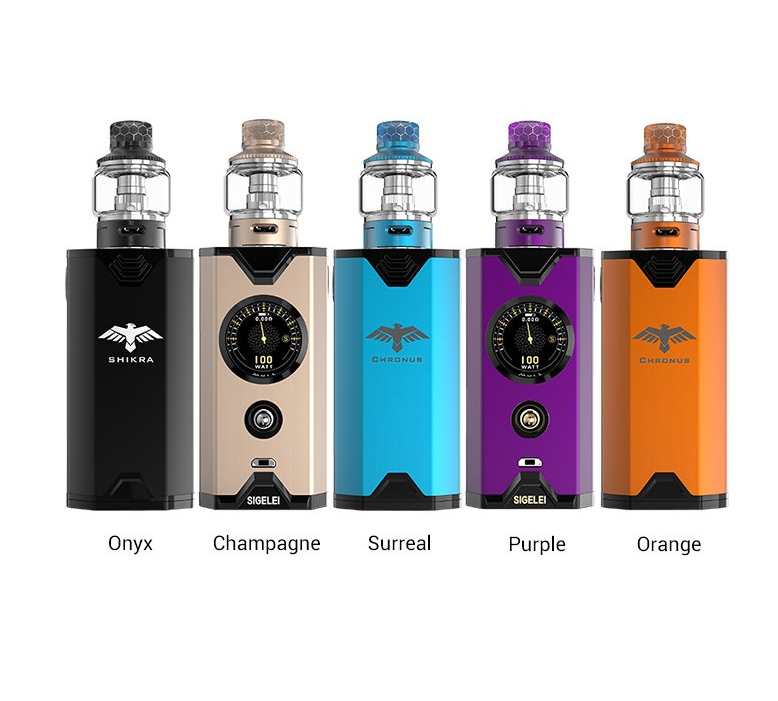 Sigelei Chronus 200W Kit with 5.5ml Sigelei Chronus Tank