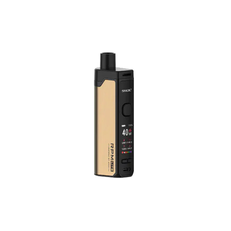 SMOK RPM Lite 40W Pod Mod Kit 1250mAh & 3.2ml available online | vapormo.com SMOK RPM Lite 40W Pod Mod Kit 1250mAh & 3.2ml available online | vapormo.com