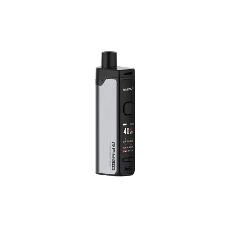 SMOK RPM Lite 40W Pod Mod Kit 1250mAh & 3.2ml available online | vapormo.com SMOK RPM Lite 40W Pod Mod Kit 1250mAh & 3.2ml available online | vapormo.com