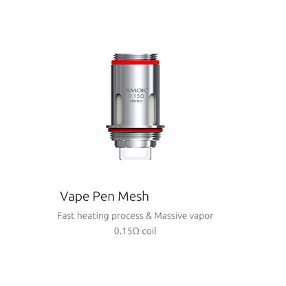 SMOK VAPE PEN 22 0.3 Ohm Replacement Coil 5PCS-PACK
