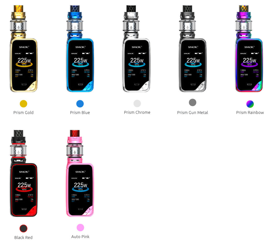 SMOK X-Priv 225W TC Kit With TFV12 Prince Tank -8ML