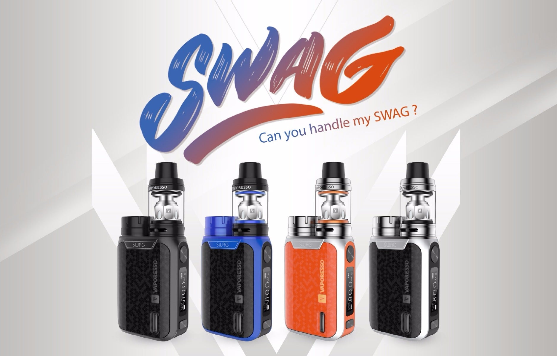 Clearance sale Vaporesso SWAG 80W Starter Kit with NRG SE Tank 3.5ML online cheap now vapormo.com Clearance sale Vaporesso SWAG 80W Starter Kit with NRG SE Tank 3.5ML online cheap now vapormo.com