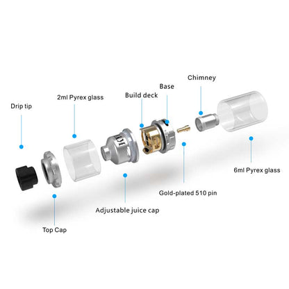 Vandy Vape KYLIN RTA Tank Atomizer (2ML)-6ML