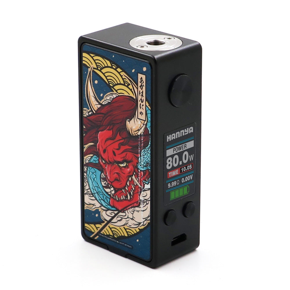 Vapelustion Hannya Mini Box Mod 80W online discount | vapormo.com Vapelustion Hannya Mini Box Mod 80W online discount | vapormo.com