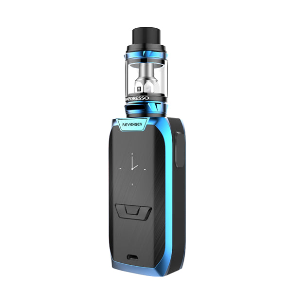 Find complete selection of Vaporesso Revenger Starter Kit 220W with NRG  Tank (2ML) on our store  vapormo.com
