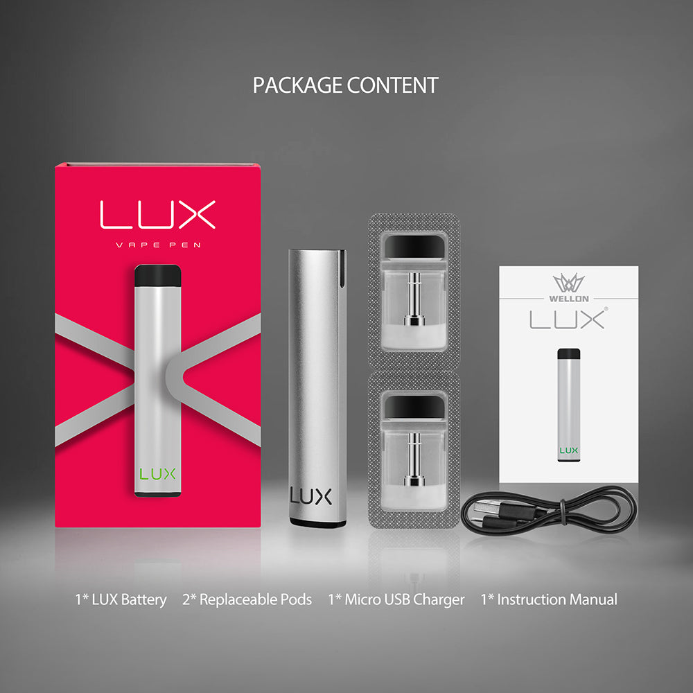 WELLON LUX Vape Pen Starter Kit 450mAh 1.2ml - Vape Pen Sales vapormo.com WELLON LUX Vape Pen Starter Kit 450mAh 1.2ml - Vape Pen Sales vapormo.com