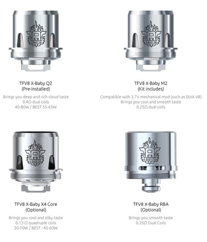 SMOK TFV8 X-Baby Replacement Coil 3PCS-PACK